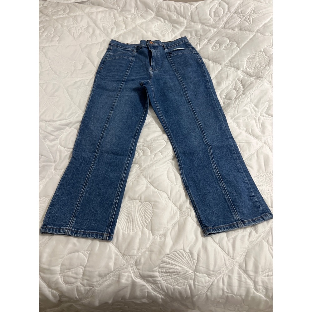 🔥NWOT Express Super High Rise Straight Jeans Size 12R